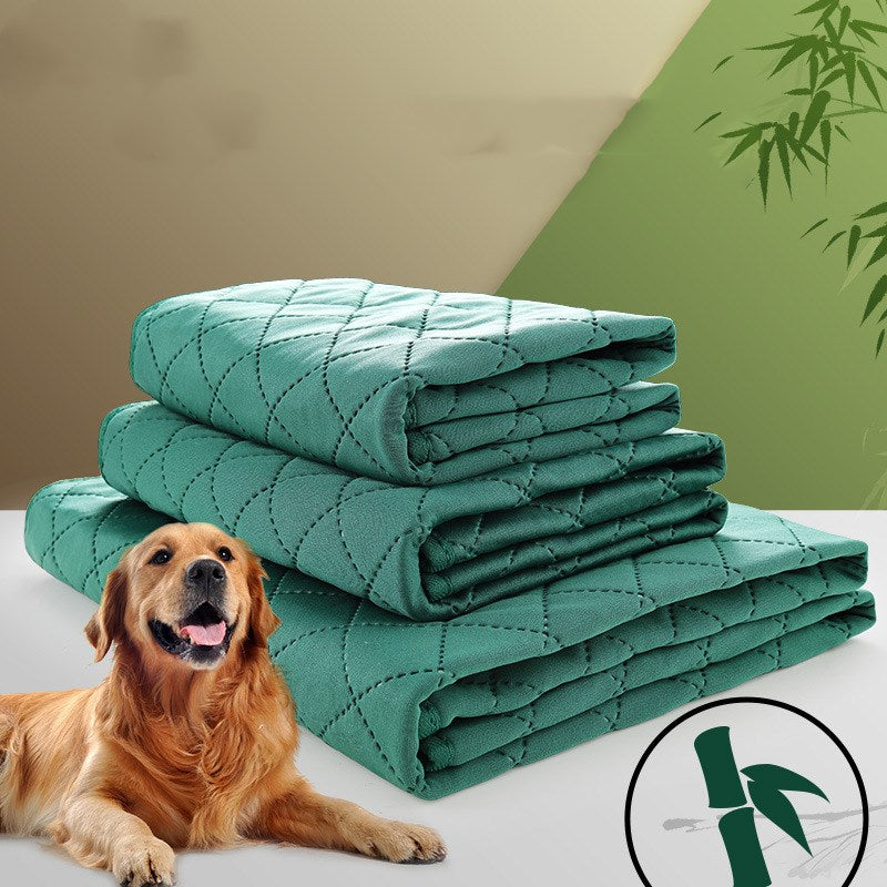 Natural Bamboo Fiber Fixed-point Cooling Dog Mat