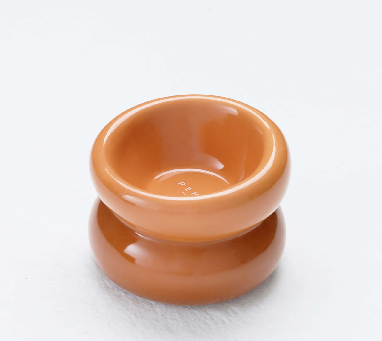 Soufflé Pet Bowl - Amber Orange