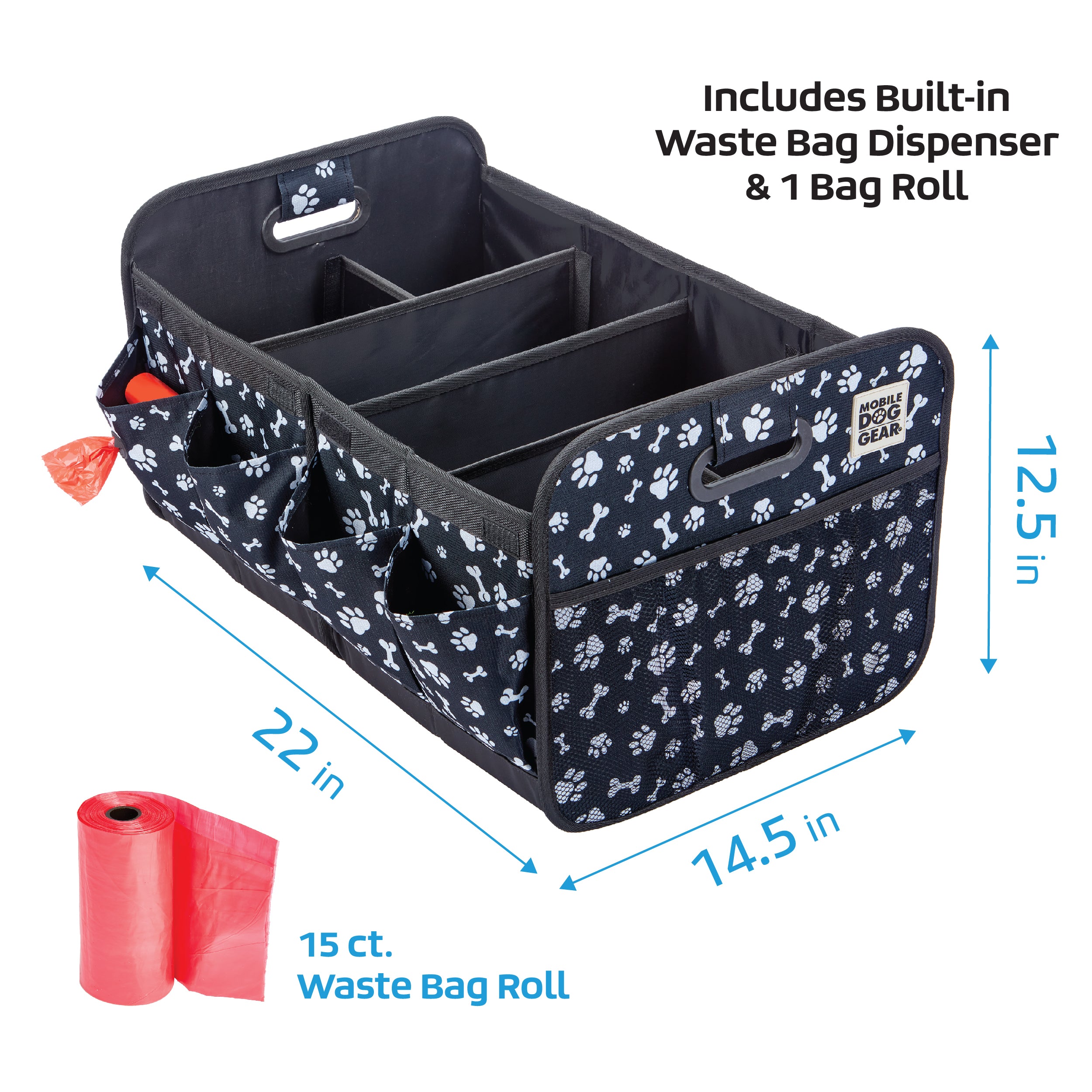 Collapsible Multipurpose Trunk Organizer